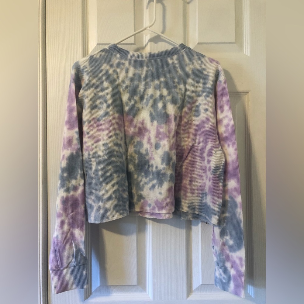 Ribbed tie dye too